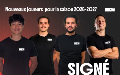 Nouveaux joueurs pour saison 2026-2027