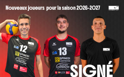 Nouveaux centraux pour la saison 2026-2027